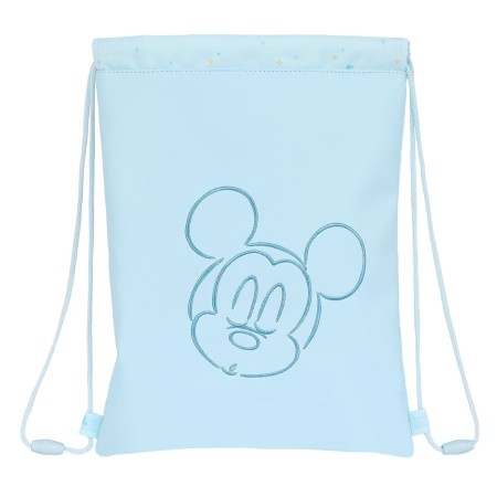 Sac à dos serré par des ficelles Mickey Mouse Baby Bleu clair 26 x 34 cm: Plus de 300.000 produits de grandes marques en vente d