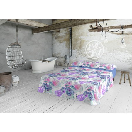 Jeu de draps Lois TROPIC Bleu Lit 1 persone: Plus de 300.000 produits de grandes marques en vente directe à prix usine sur cadea