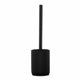 Brosse de salle de wc Andrea House Mat Noir Résine (Ø 9,5 x 36 cm): Plus de 300.000 produits de grandes marques en vente directe