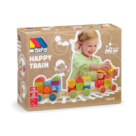 Jouet pour bébé Moltó Happy Train 23 Pièces: Plus de 300.000 produits de grandes marques en vente directe à prix usine sur cadea