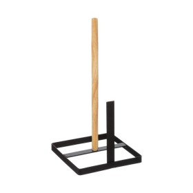 Dérouleur de papier de cuisine Secret de Gourmet Noir 15 x 15 x 30 cm Bois: Plus de 300.000 produits de grandes marques en vente