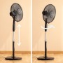 Ventilateur sur Pied avec Télécommande InnovaGoods Airstreem Noir 45 W: Plus de 300.000 produits de grandes marques en vente dir