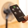 Ventilateur sur Pied avec Télécommande InnovaGoods Airstreem Noir 45 W: Plus de 300.000 produits de grandes marques en vente dir