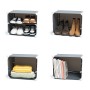 Rangement Modulaire Portable pour Chaussures InnovaGoods Gris: Plus de 300.000 produits de grandes marques en vente directe à pr