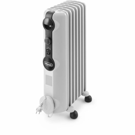 Radiateur à Huile (7 modules) DeLonghi Radia Blanc Gris 1500 W: Plus de 300.000 produits de grandes marques en vente directe à p
