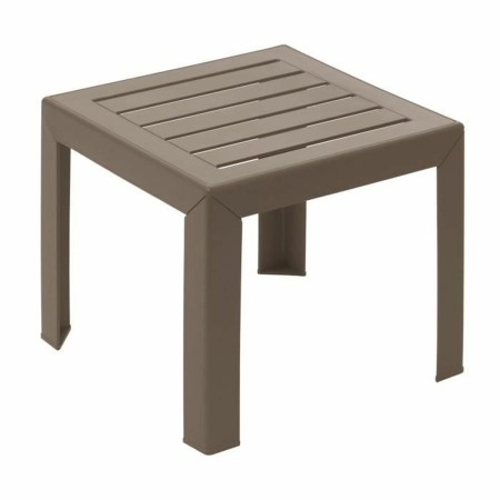 Table d'appoint Grosfillex Taupe Résine Plastique 40 x 40 x 35 cm: Plus de 300.000 produits de grandes marques en vente directe 