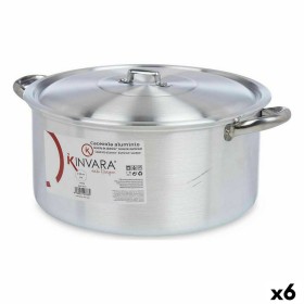 Casserole avec Couvercle Kinvara 100010 Argenté 10 L (6 Unités): Plus de 300.000 produits de grandes marques en vente directe à 