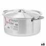 Casserole avec Couvercle Kinvara 100009 Argenté 8 L (6 Unités): Plus de 300.000 produits de grandes marques en vente directe à p
