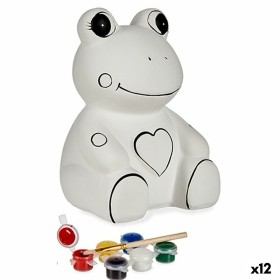 Tirelire à peindre Pincello BS1120B Céramique Grenouille 15,5 x 21,5 x 16 cm (12 Unités): Plus de 300.000 produits de grandes ma