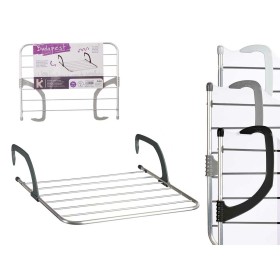 Corde à linge Kipit WR1013D Blanc Argenté Gris clair Gris foncé Aluminium Plastique 62,5 x 50 x 16,5 cm: Plus de 300.000 produit