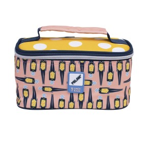 Sac Thermique Milan Swins 2 Porte-Goûters Petit 1,5 L Jaune Rose Polyester 22 x 10,5 x 12 cm: Plus de 300.000 produits de grande