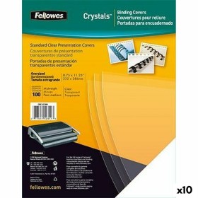 Couvertures de reliure Fellowes 100 Pièces Verre PVC A4 (10 Unités): Plus de 300.000 produits de grandes marques en vente direct