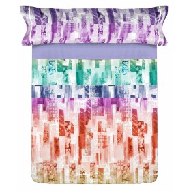 Jeu de draps Lois SAVAGE Mauve Lit 1 persone: Plus de 300.000 produits de grandes marques en vente directe à prix usine sur cade