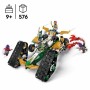 Set de construction Lego Ninja Team Combo Vehicle Multicouleur 576 Pièces: Plus de 300.000 produits de grandes marques en vente 