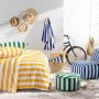 Housse de Couette TODAY Summer Stripes Jaune 240 x 220 cm: Plus de 300.000 produits de grandes marques en vente directe à prix u