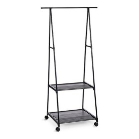 Porte-manteau à Roulettes Kipit Noir Métal: Plus de 300.000 produits de grandes marques en vente directe à prix usine sur cadeau