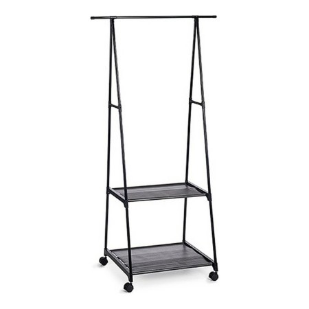 Porte-manteau à Roulettes Kipit Noir Métal: Plus de 300.000 produits de grandes marques en vente directe à prix usine sur cadeau