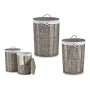 Panier à linge Kipit Blanc Gris osier 40 L 76 L 44 x 56 x 44 cm: Plus de 300.000 produits de grandes marques en vente directe à 