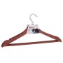 Jeu de porte-manteaux Kipit 2601880-6 Marron Plastique 21,3 x 3 x 44 cm (24 Unités): Plus de 300.000 produits de grandes marques