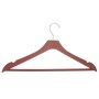 Jeu de porte-manteaux Kipit 2601880-6 Marron Plastique 21,3 x 3 x 44 cm (24 Unités): Plus de 300.000 produits de grandes marques