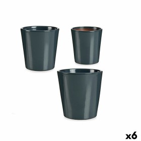 Set de pots Ibergarden LINCE PQ - 7011 Anthracite Argile (6 Unités): Plus de 300.000 produits de grandes marques en vente direct