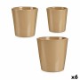 Set de pots Ibergarden LINCE PQ - TOPO Beige Argile (6 Unités): Plus de 300.000 produits de grandes marques en vente directe à p
