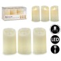 Ensemble de Bougies Oscillant LED Crème 8 x 13 x 8 cm (6 Unités): Plus de 300.000 produits de grandes marques en vente directe à