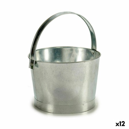 Pot Ibergarden NAVI-AR-280 Argenté Zinc Seau 25 x 30 x 26,5 cm (12 Unités): Plus de 300.000 produits de grandes marques en vente