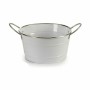 Cache-pot Ibergarden F60326-D Blanc Argenté Zinc Seau 27,5 x 10,5 x 20 cm (24 Unités): Plus de 300.000 produits de grandes marqu