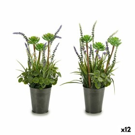 Plante décorative Ibergarden XD16-818 Métal Plastique Lavande 13 x 40 x 13 cm (12 Unités): Plus de 300.000 produits de grandes m