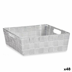 Panier Multi-usages Kipit A3-693109 Blanc Tissu 3 L 23 x 8 x 27 cm (48 Unités): Plus de 300.000 produits de grandes marques en v