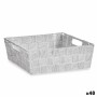 Panier Multi-usages Kipit A3-693109 Blanc Tissu 3 L 23 x 8 x 27 cm (48 Unités): Plus de 300.000 produits de grandes marques en v