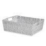 Panier Multi-usages Kipit A3-693109 Blanc Tissu 3 L 23 x 8 x 27 cm (48 Unités): Plus de 300.000 produits de grandes marques en v