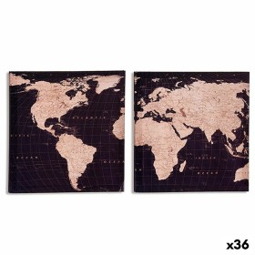Toile Mappemonde 1,5 x 28 x 28 cm (36 Unités): Plus de 300.000 produits de grandes marques en vente directe à prix usine sur cad