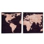 Toile Mappemonde 1,5 x 28 x 28 cm (36 Unités): Plus de 300.000 produits de grandes marques en vente directe à prix usine sur cad