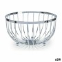 Coupe à fruits Kinvara CN-W6434-2C Argenté Fer 25 x 14 x 25 cm (24 Unités): Plus de 300.000 produits de grandes marques en vente