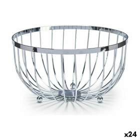 Coupe à fruits Kinvara CN-W6434-2C Argenté Fer 25 x 14 x 25 cm (24 Unités): Plus de 300.000 produits de grandes marques en vente