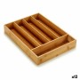 Range-couverts Kinvara 16JWKW-1050 Marron Bambou 25,5 x 5 x 35,5 cm (12 Unités): Plus de 300.000 produits de grandes marques en 