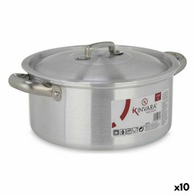 Casserole avec Couvercle Kinvara 100005 Argenté 3 L (10 Unités): Plus de 300.000 produits de grandes marques en vente directe à 