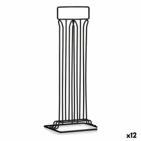 Organisateur de capsules de café Kinvara 92310 Noir Acier 15,5 x 37,5 x 10 cm (12 Unités): Plus de 300.000 produits de grandes m