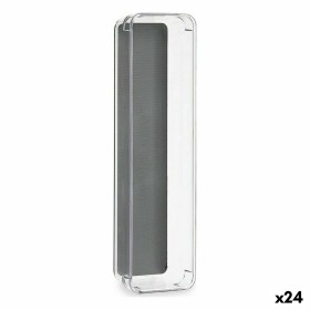 Organiseur de Tiroirs Kinvara W623311 Gris Plastique recyclé 9 x 4,5 x 32,5 cm (24 Unités): Plus de 300.000 produits de grandes 