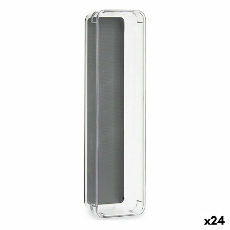 Organiseur de Tiroirs Kinvara W623311 Gris Plastique recyclé 9 x 4,5 x 32,5 cm (24 Unités): Plus de 300.000 produits de grandes 