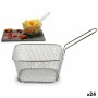 Panier de présentation apéritif Kinvara 50687 Argenté Fer 24 x 13 x 11 cm (24 Unités): Plus de 300.000 produits de grandes marqu