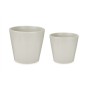 Set de pots Ibergarden LINCE-22-28-G Gris Argile Ø 22 cm Ø 28 cm 2 Pièces: Plus de 300.000 produits de grandes marques en vente 