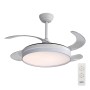 Ventilateur de Plafond avec Lumière EDM 33827 Ross Blanc 35 W 4100 Lm 2190 Lm Rétractile: Plus de 300.000 produits de grandes ma