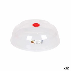 Couvercle de four à micro-ondes avec valve Dem Montera Transparent Plastique 26 x 26 x 12 cm (12 Unités): Plus de 300.000 produi