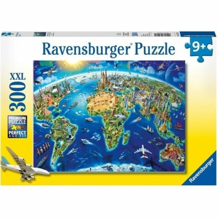 Puzzle Ravensburger Map of the monuments of the world: Plus de 300.000 produits de grandes marques en vente directe à prix usine