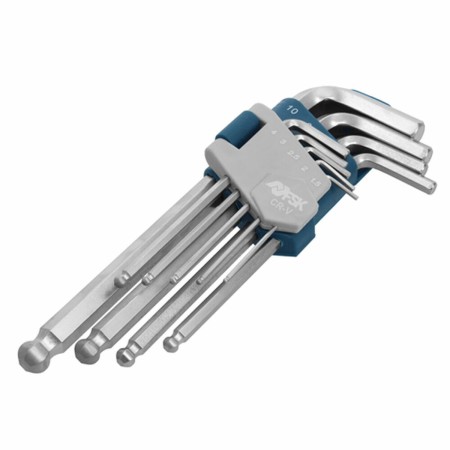 Jeu de Clés Allen Ferrestock 1,5 - 2 - 2,5 - 3 - 4 - 5 - 6 - 8 - 10 mm: Plus de 300.000 produits de grandes marques en vente dir
