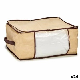 Bourse de Rangement Kipit AR1903037 Crème Polyester polypropylène 27 L 45 x 30 x 20 cm (24 Unités): Plus de 300.000 produits de 