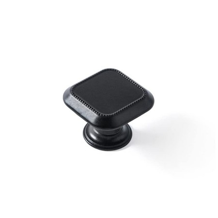 Pommeau Rei Noir Noir mat Métal 30 x 30 mm 4 Pièces: Plus de 300.000 produits de grandes marques en vente directe à prix usine s